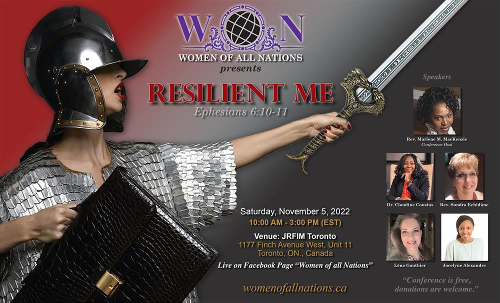 "Resilient Me" Women Conference Slider