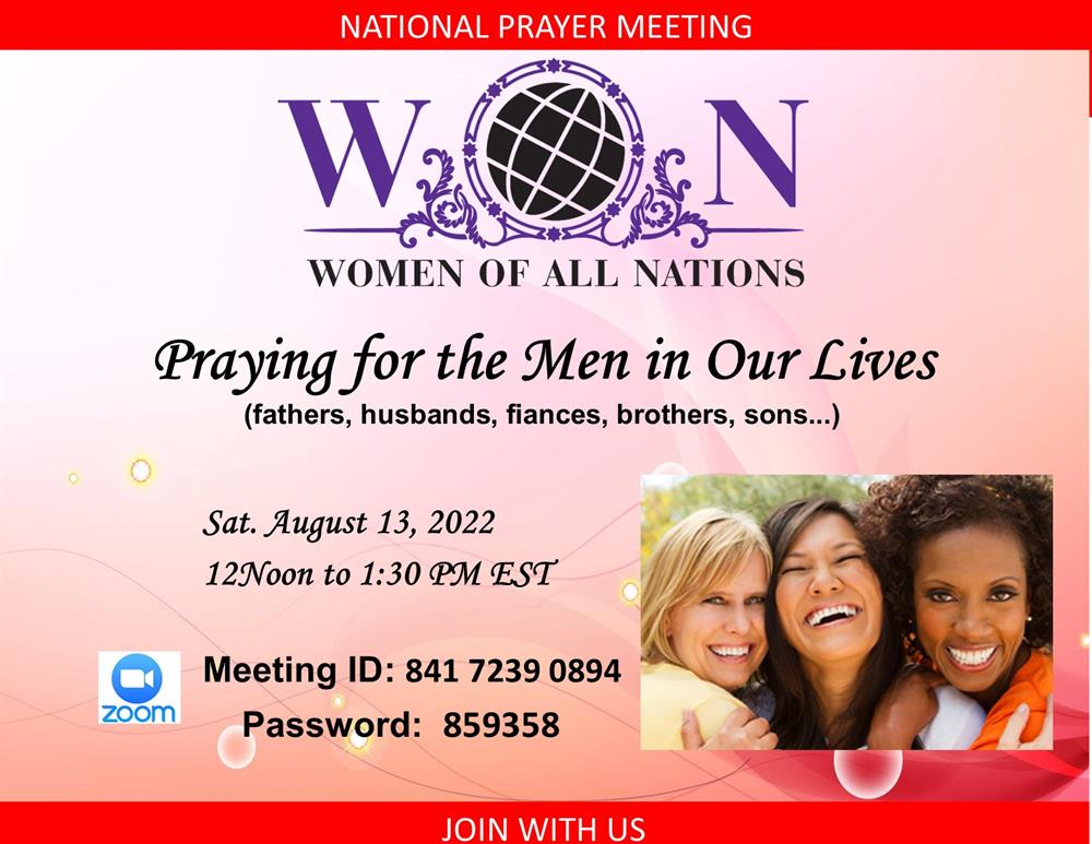 Praying for the Men in our Lives